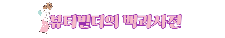 뷰티빌더의 백과사전